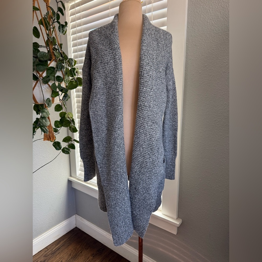 Banana Republic Open Front Knit Cardigan Size Small Cotton Wool Blend